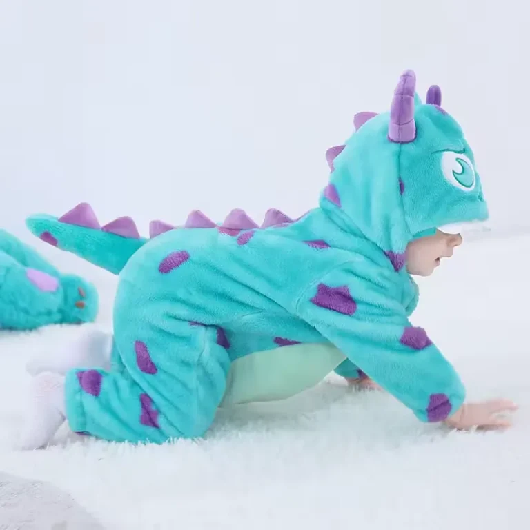 Pijama Infantil Sulley 2025 – Kigurumi Monstros SA Azul
