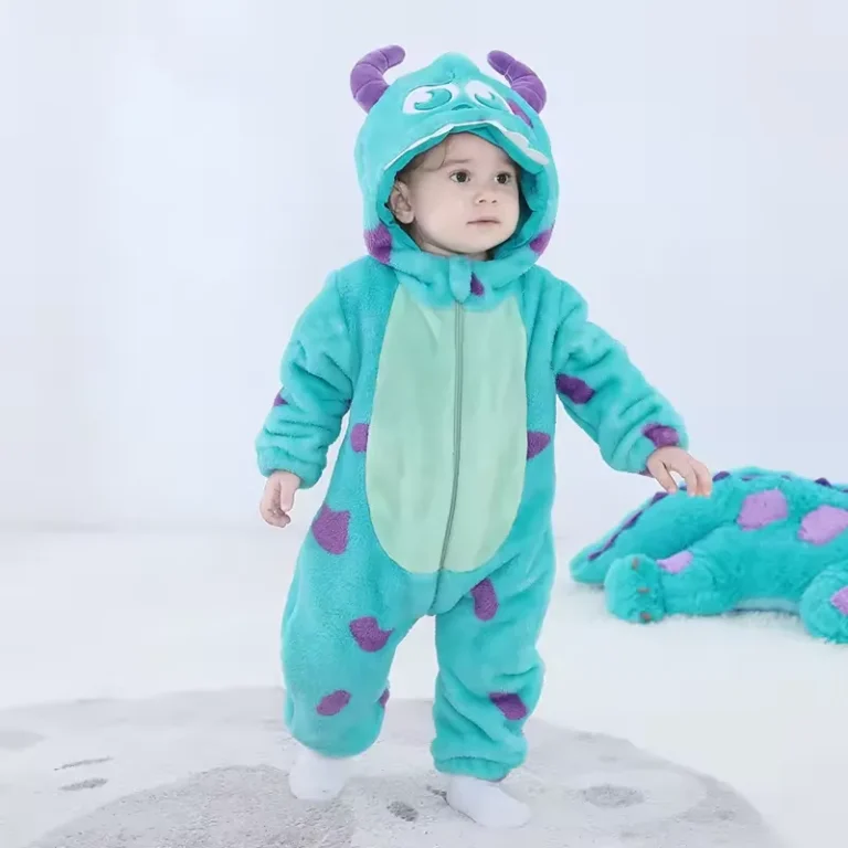Pijama Infantil Sulley 2025 – Kigurumi Monstros SA Azul