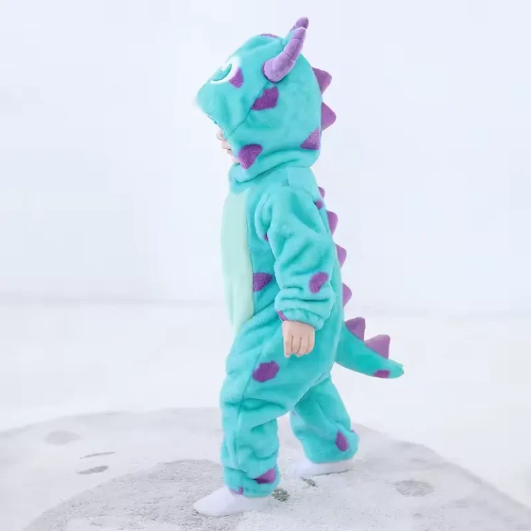 Pijama Infantil Sulley 2025 – Kigurumi Monstros SA Azul