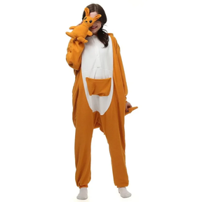 Pijama Kigurumi Canguru Confortável