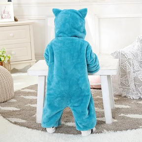 Pijama Infantil Snorlax – Kigurumi Pokémon Azul