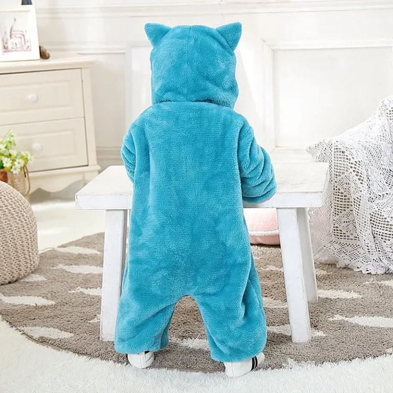 Pijama Infantil Snorlax – Kigurumi Pokémon Azul