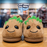 Pantufa 3D – Groot Galáxia Aconchegante