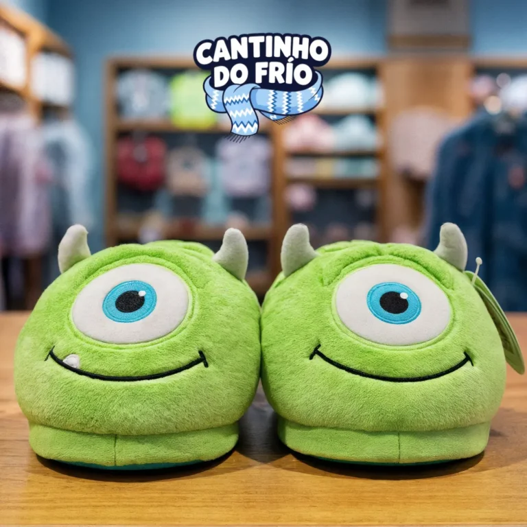 Pantufa 3D – Mike Wazowski Monstrinho
