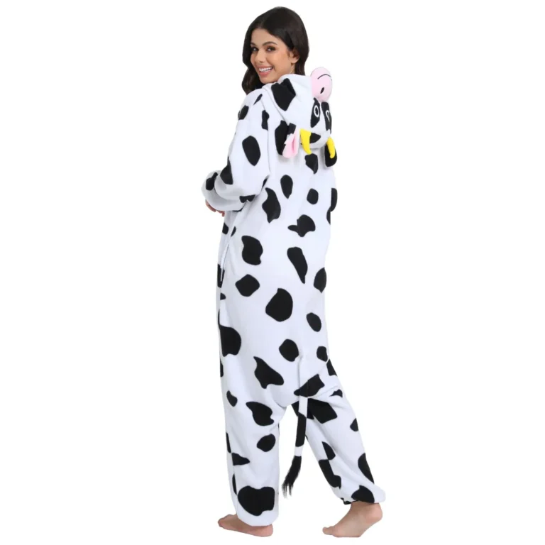 Pijama Kigurumi Vaquinha Confortável