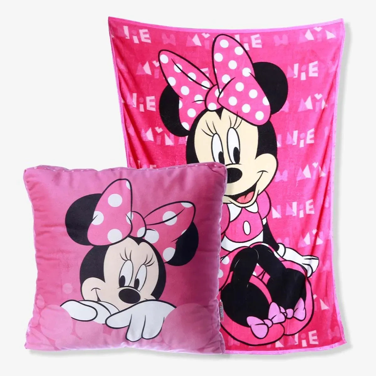 Almofada com Manta Minnie