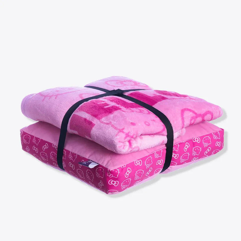Almofada com Manta Hello Kitty