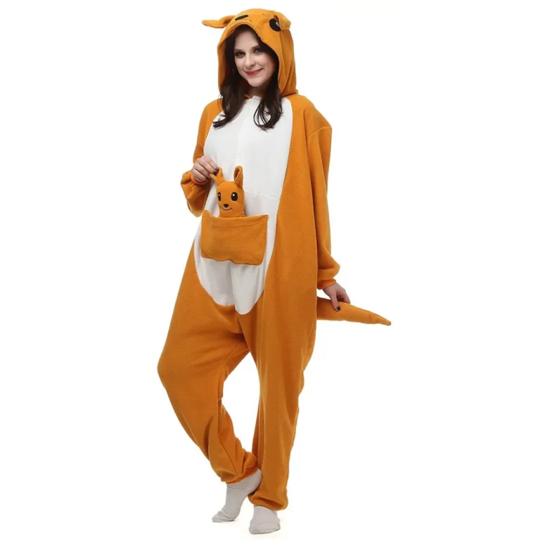 Pijama Kigurumi Canguru Confortável