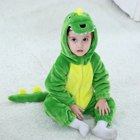 Pijama Infantil Dino – Kigurumi Verde