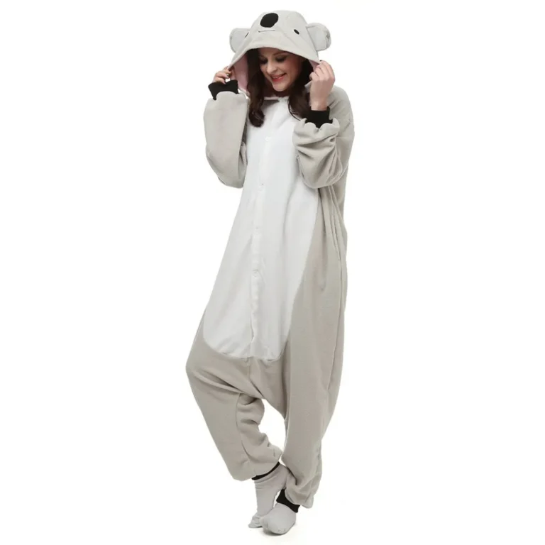 Pijama Kigurumi Coala Confortável