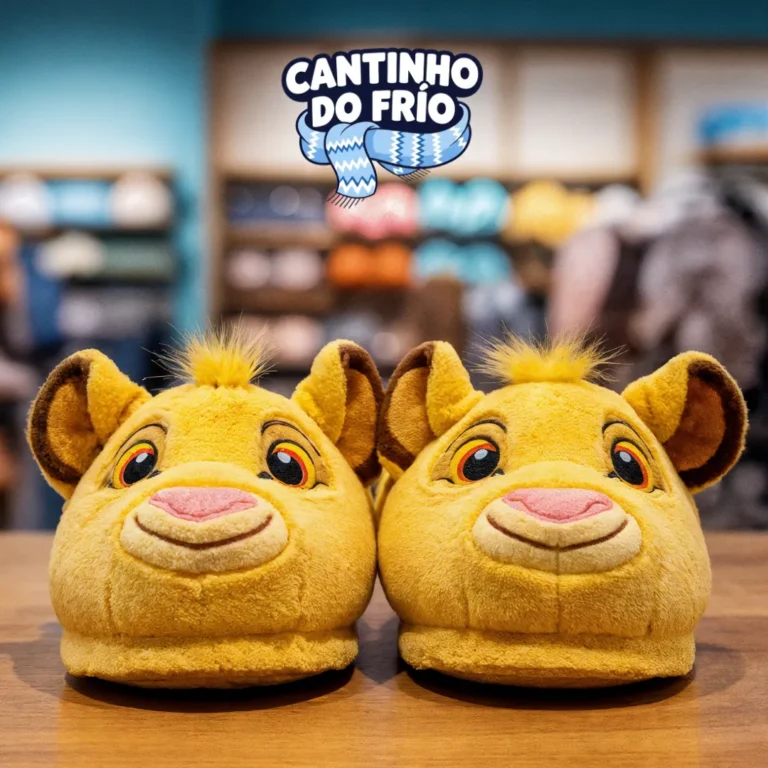 Pantufa 3D – Simba Rei da Selva